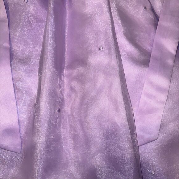 Rare Edition Girl Bow Lavender Dress Size 4. Underlining. NWOT. - Picture 3 of 7